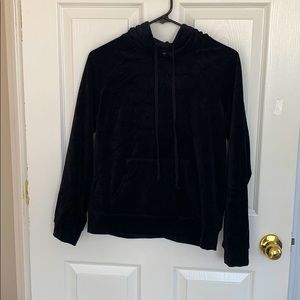 Black hoodie